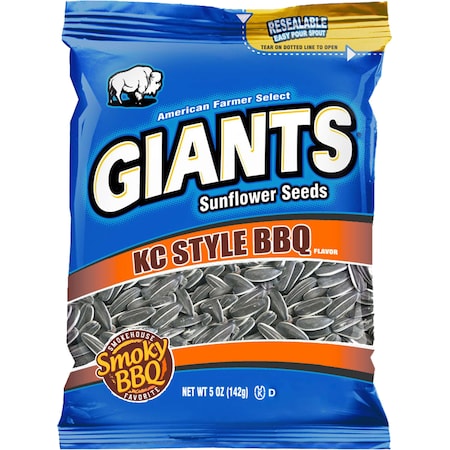 Giant Snack Giants Barbecue Seeds 5 oz., PK12 33575